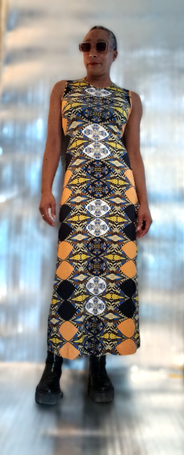 Dress long tight fit
