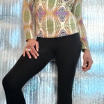 'Chain Reaction green/purple.