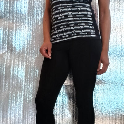 Other products : Tank Top black silkscreen printed by hand