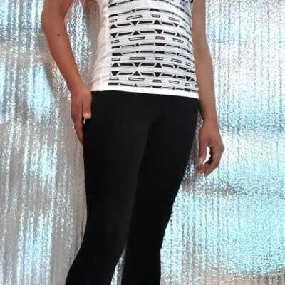 Other products : Tank Top white silkscreen printed by hand