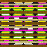 ’Roots Rhythm pink/green’