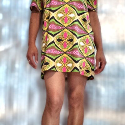 Dress short loose fit