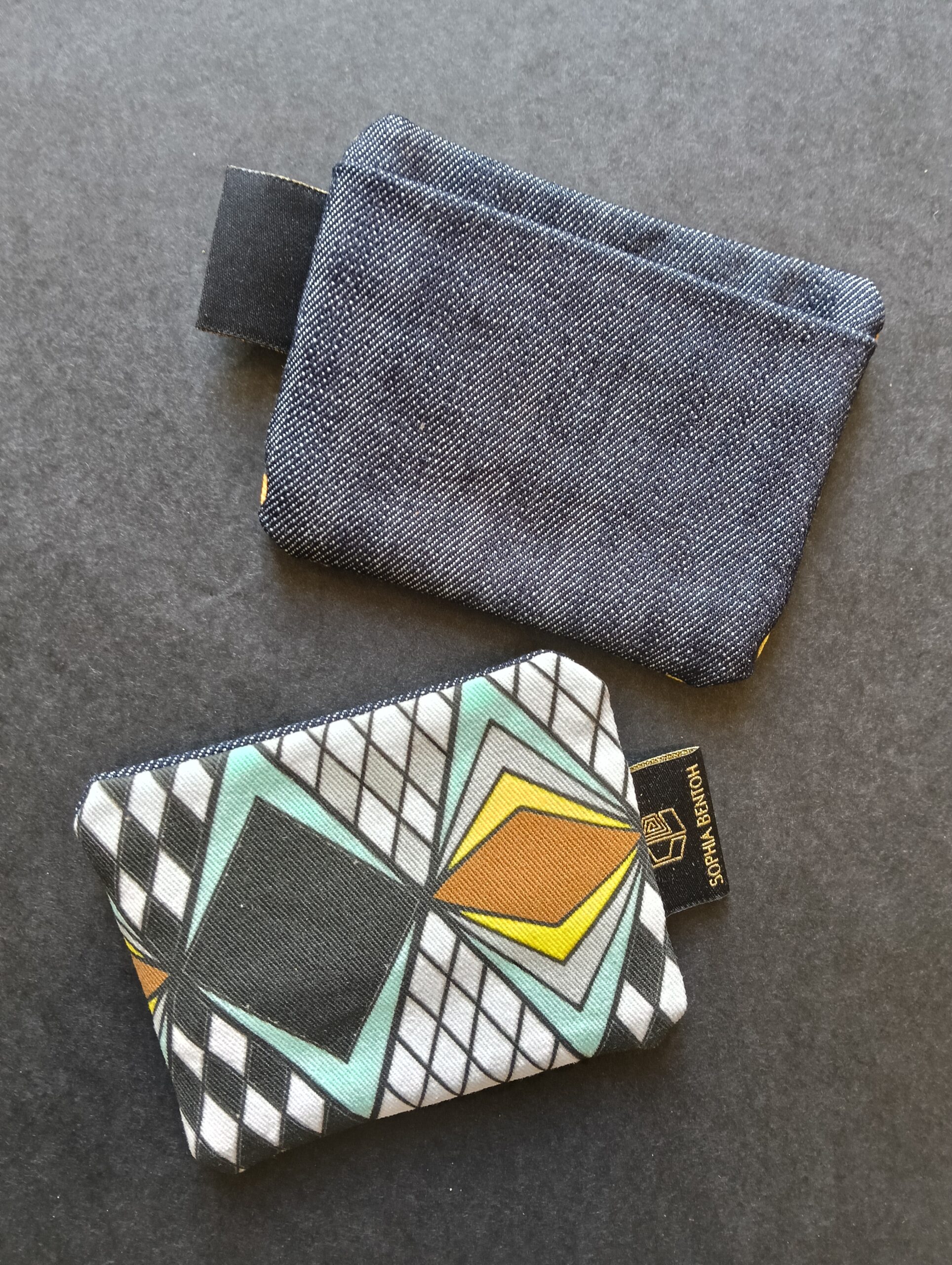 Other products : Accessorie passholder eco cotton garbadine / Japanese denim - Afbeelding 3