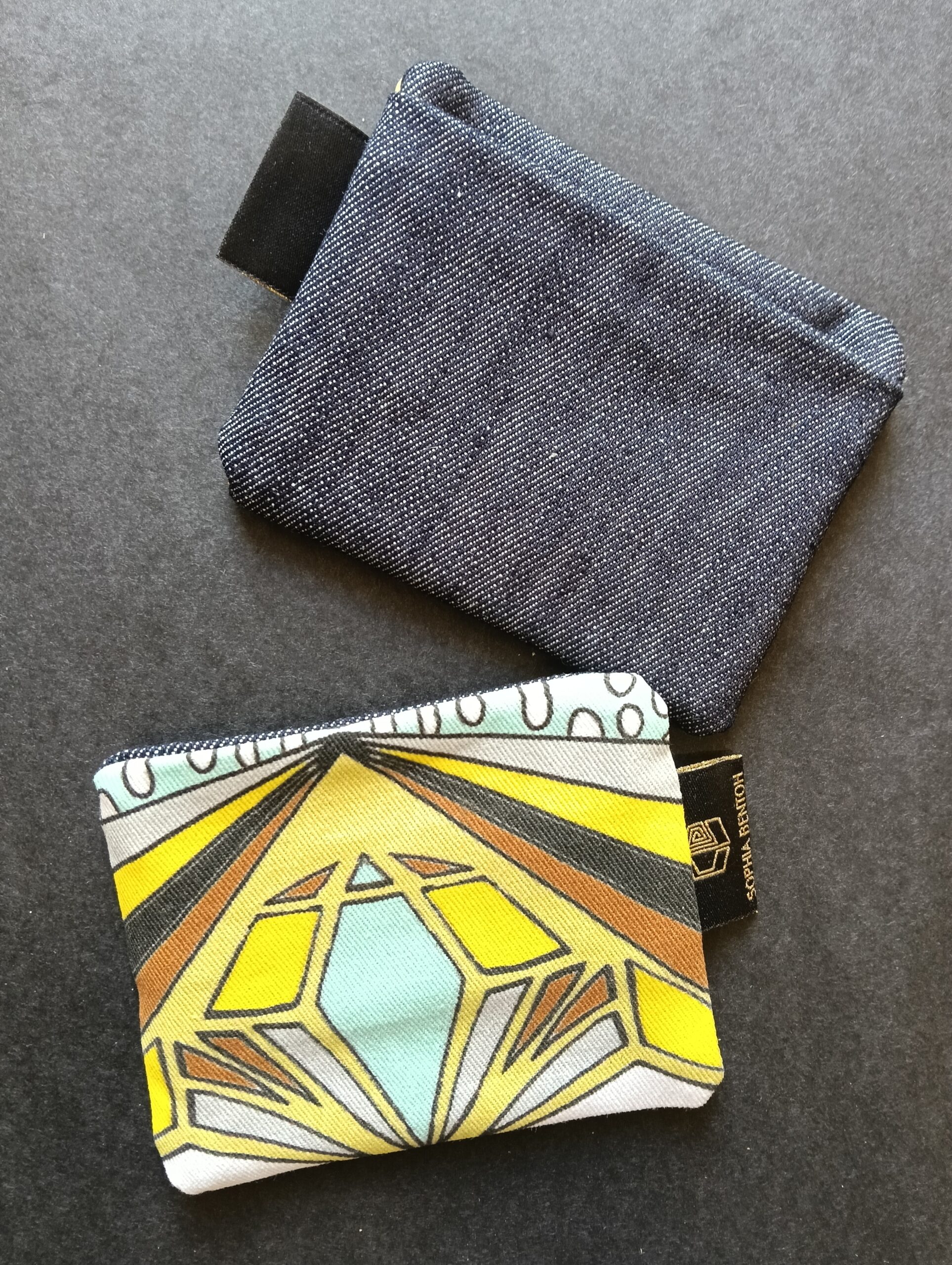 Other products : Accessorie passholder eco cotton garbadine / Japanese denim - Afbeelding 4