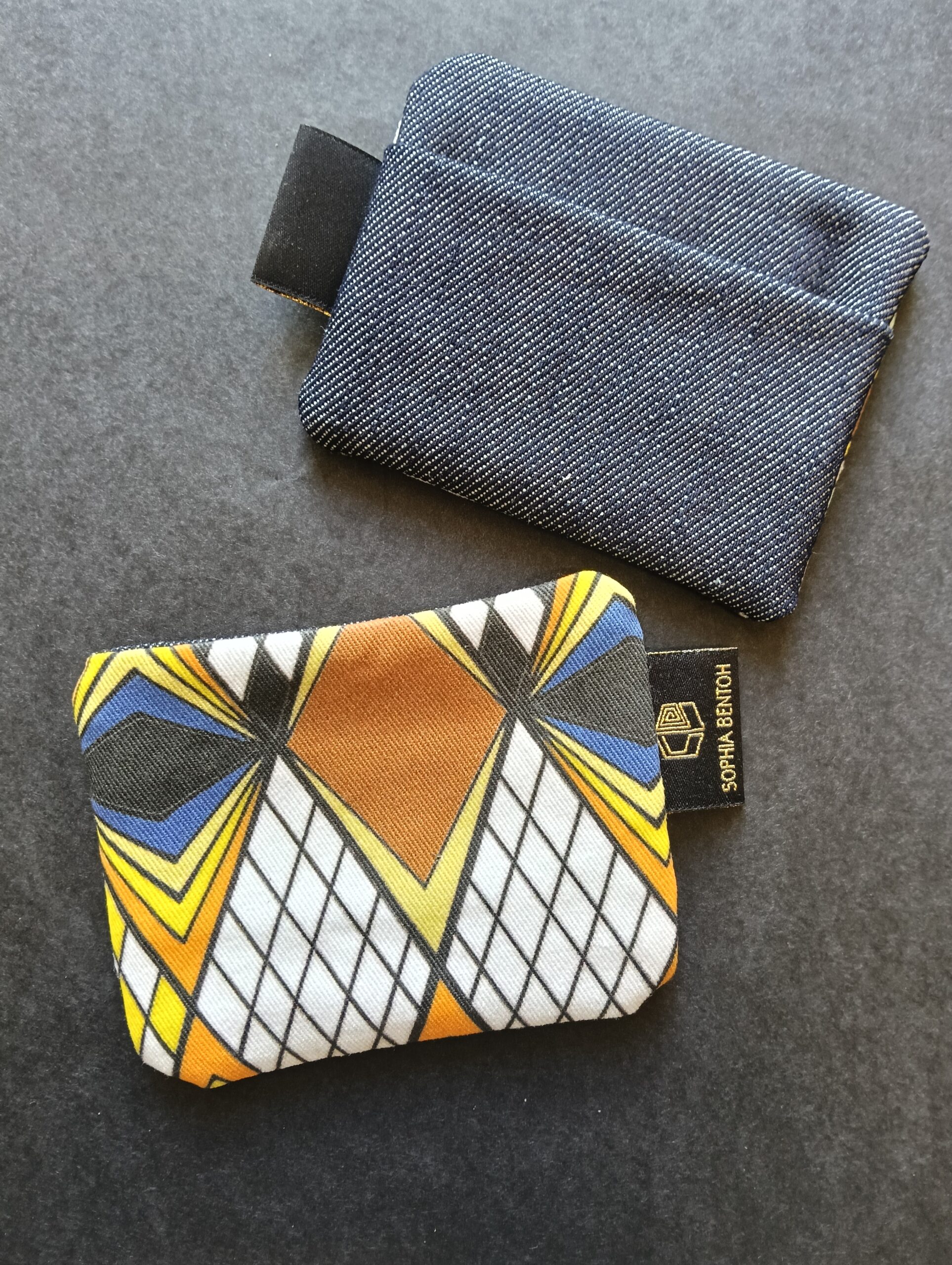 Other products : Accessorie passholder eco cotton garbadine / Japanese denim - Afbeelding 2
