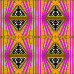 'Chain Reaction pink/orange'