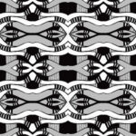 ’Blinded Eyes black/white.