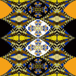 Dogon Star blue/orange’